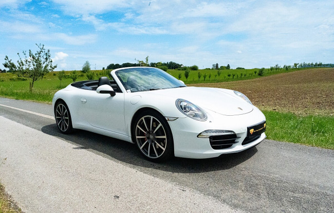 Porsche Gebrauchtwagenangebot PORSCHE 991.1 CARRERA S CABRIO IN PURE WHITE