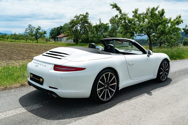 Porsche Gebrauchtwagenangebot PORSCHE 991.1 CARRERA S CABRIO IN PURE WHITE