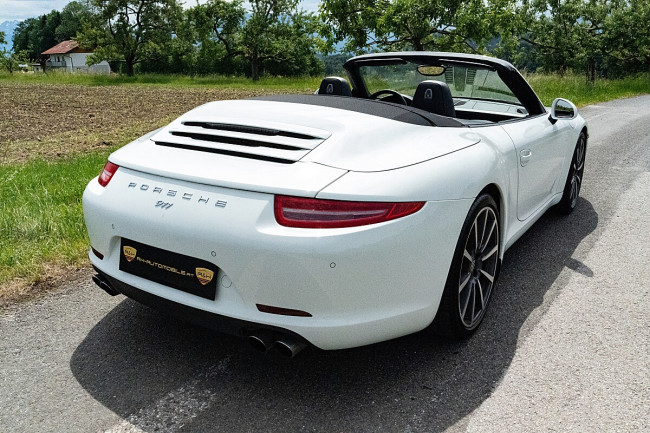Porsche Gebrauchtwagenangebot PORSCHE 991.1 CARRERA S CABRIO IN PURE WHITE