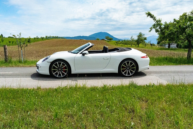 Porsche Gebrauchtwagenangebot PORSCHE 991.1 CARRERA S CABRIO IN PURE WHITE