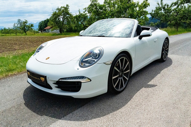 Porsche Gebrauchtwagenangebot PORSCHE 991.1 CARRERA S CABRIO IN PURE WHITE