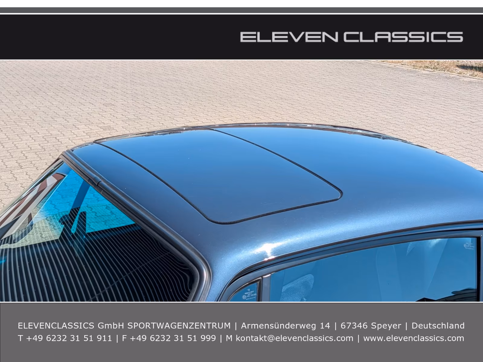 Porsche Gebrauchtwagenangebot PORSCHE 911 3.2L CARRERA COUPE - 2.HAND, MARINEBLAU