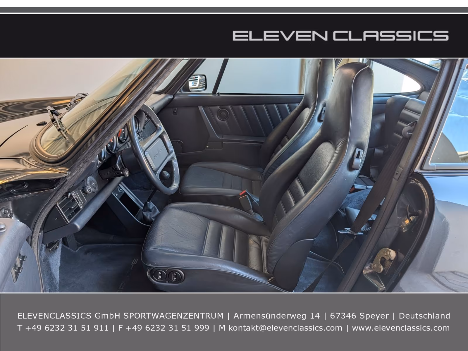 Porsche Gebrauchtwagenangebot PORSCHE 911 3.2L CARRERA COUPE - 2.HAND, MARINEBLAU