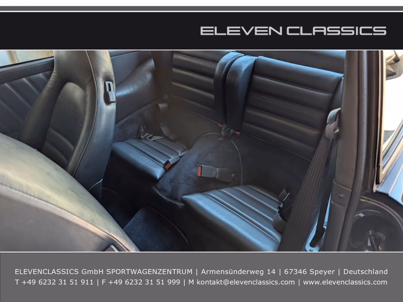 Porsche Gebrauchtwagenangebot PORSCHE 911 3.2L CARRERA COUPE - 2.HAND, MARINEBLAU