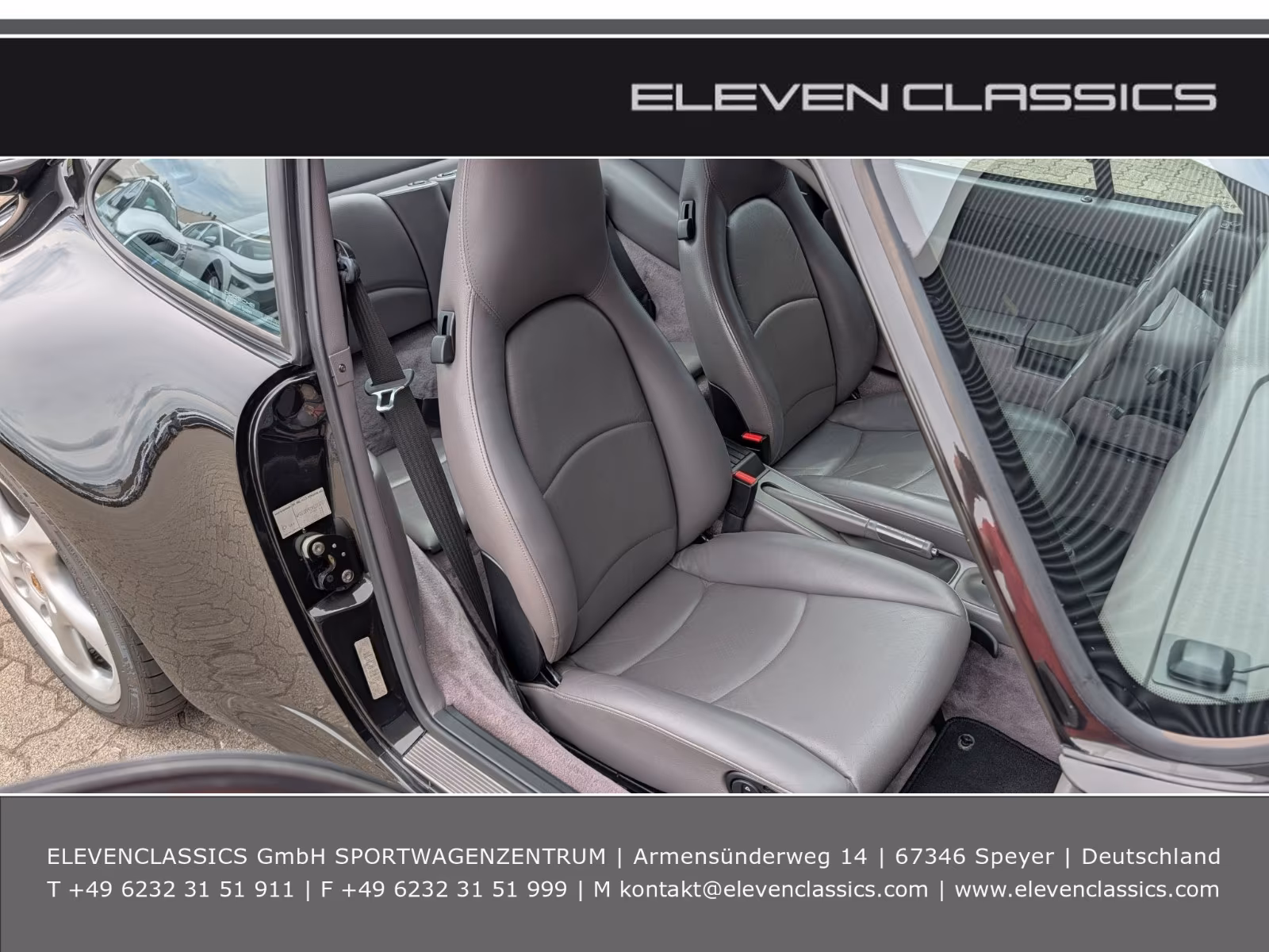 Porsche Gebrauchtwagenangebot PORSCHE 993 CARRERA S COUPE IN SCHWARZMETALLIC