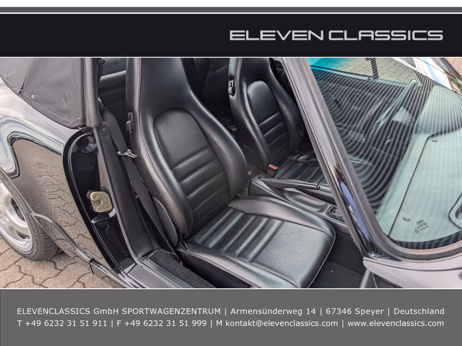 Porsche Gebrauchtwagenangebot PORSCHE 964 CARRERA 4 CABRIOLET IN SCHWARZ