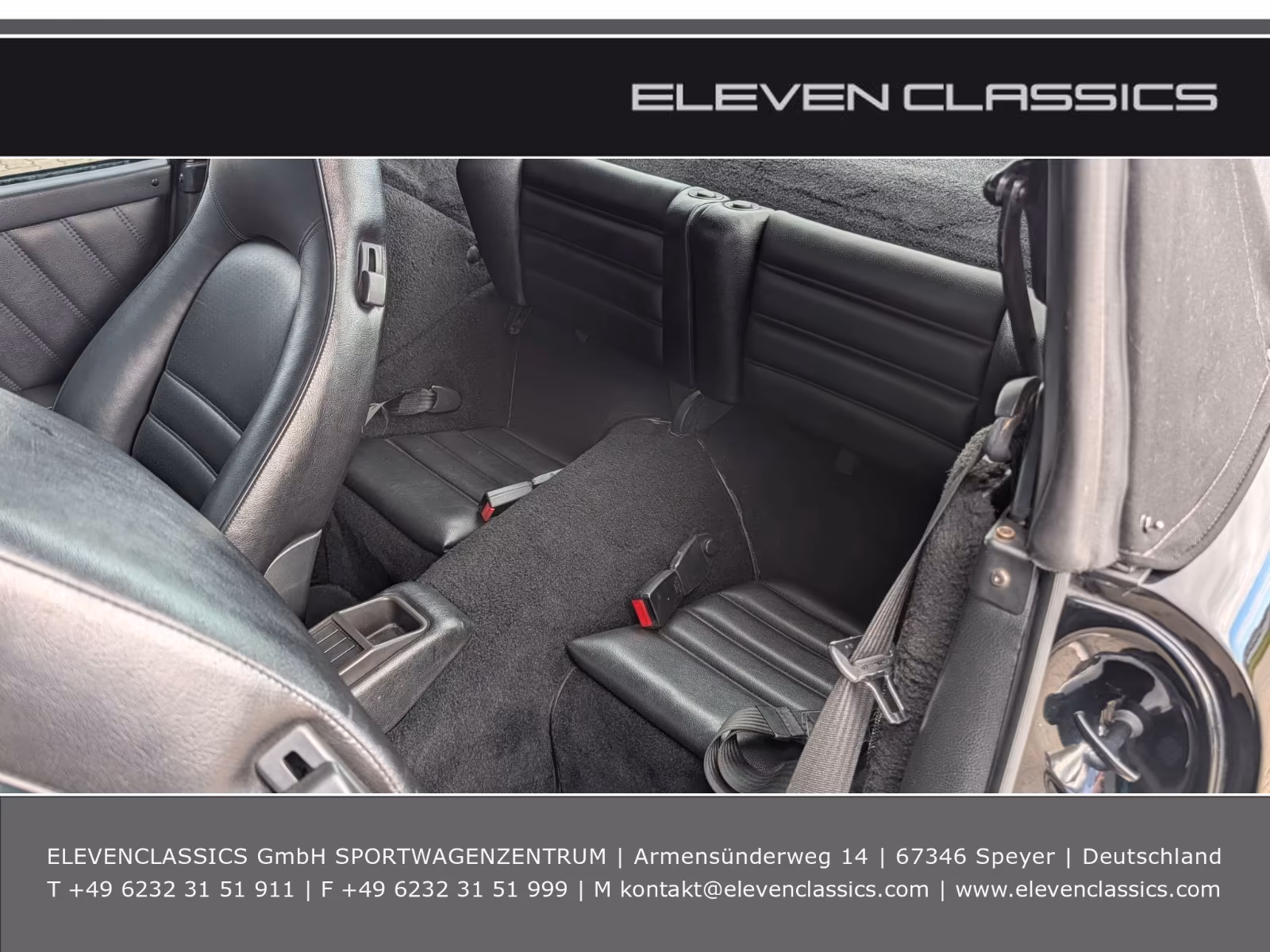 Porsche Gebrauchtwagenangebot PORSCHE 964 CARRERA 4 CABRIOLET IN SCHWARZ