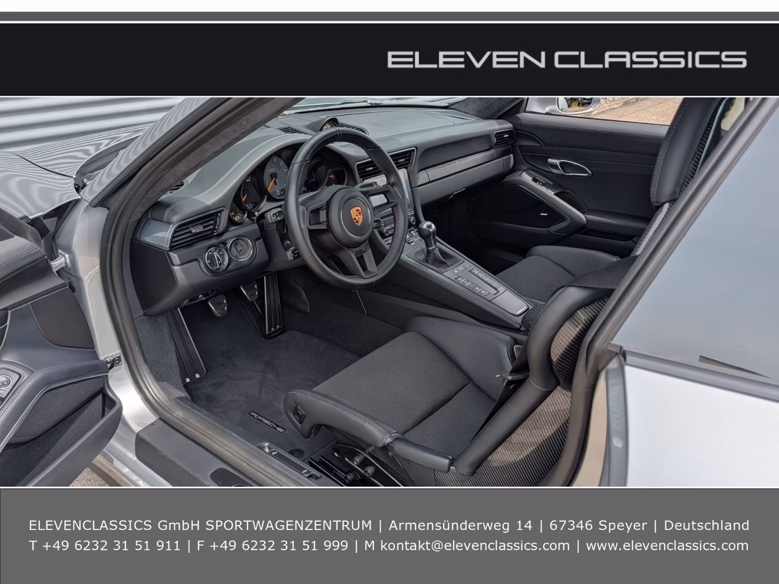Porsche Gebrauchtwagenangebot PORSCHE 991 GT3 TOURING, GT-SILBER, 3. HAND