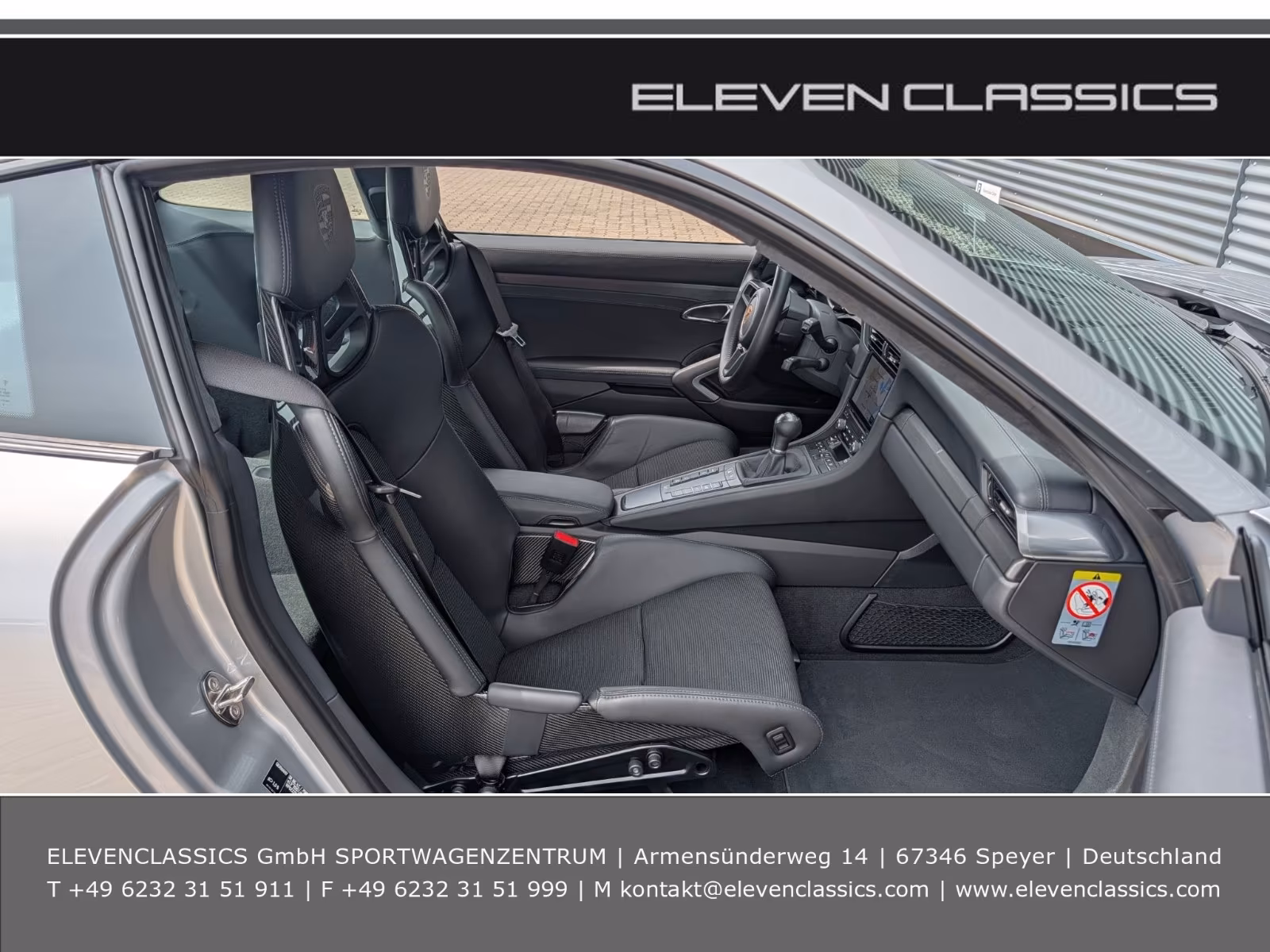 Porsche Gebrauchtwagenangebot PORSCHE 991 GT3 TOURING, GT-SILBER, 3. HAND