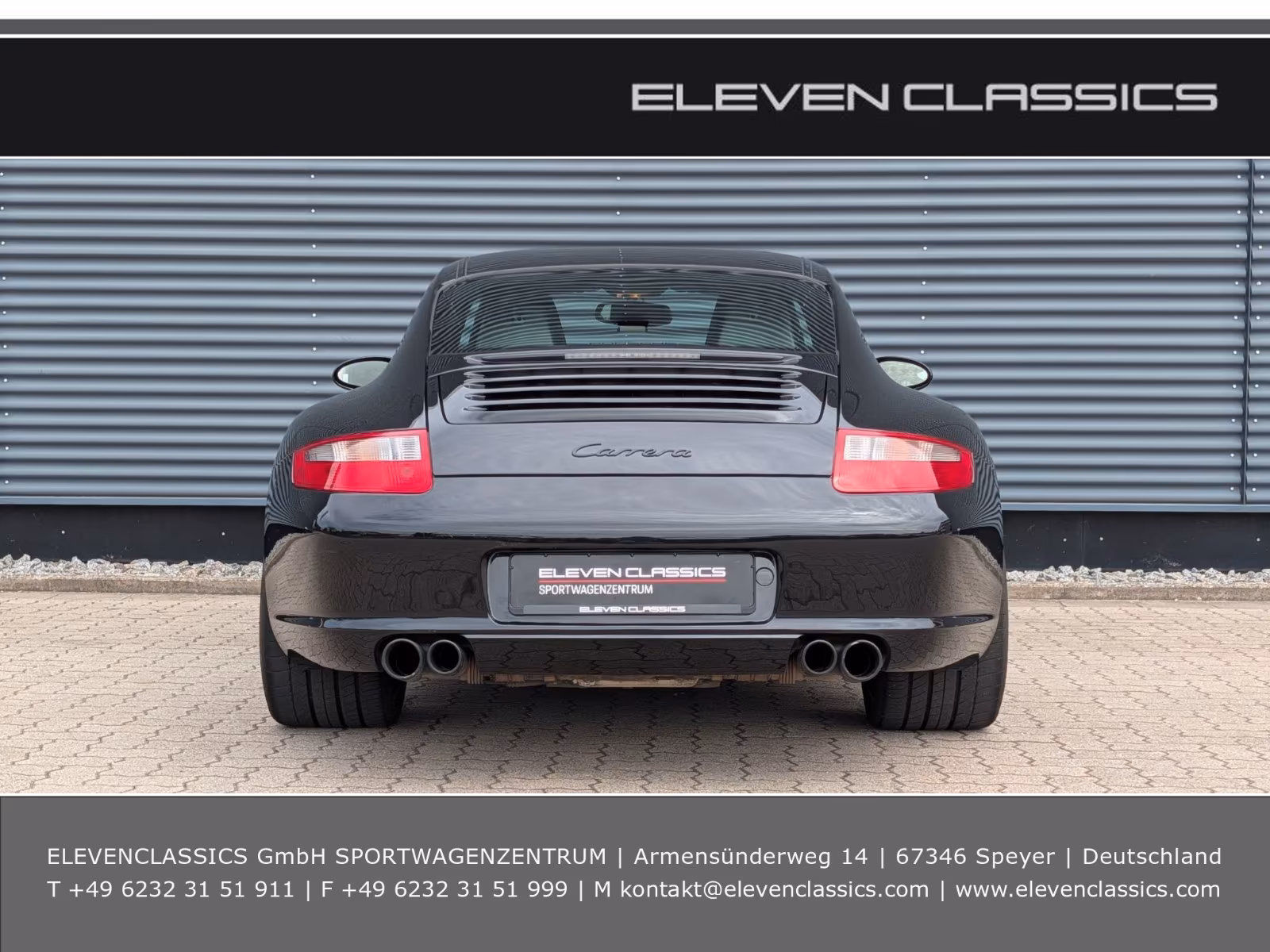 Porsche Gebrauchtwagenangebot PORSCHE 997 CARRERA COUPE IN BASALTSCHWARZ