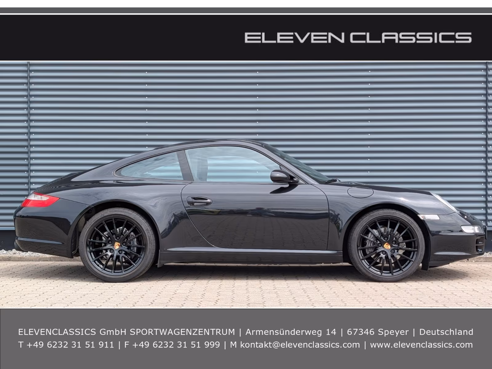 Porsche Gebrauchtwagenangebot PORSCHE 997 CARRERA COUPE IN BASALTSCHWARZ