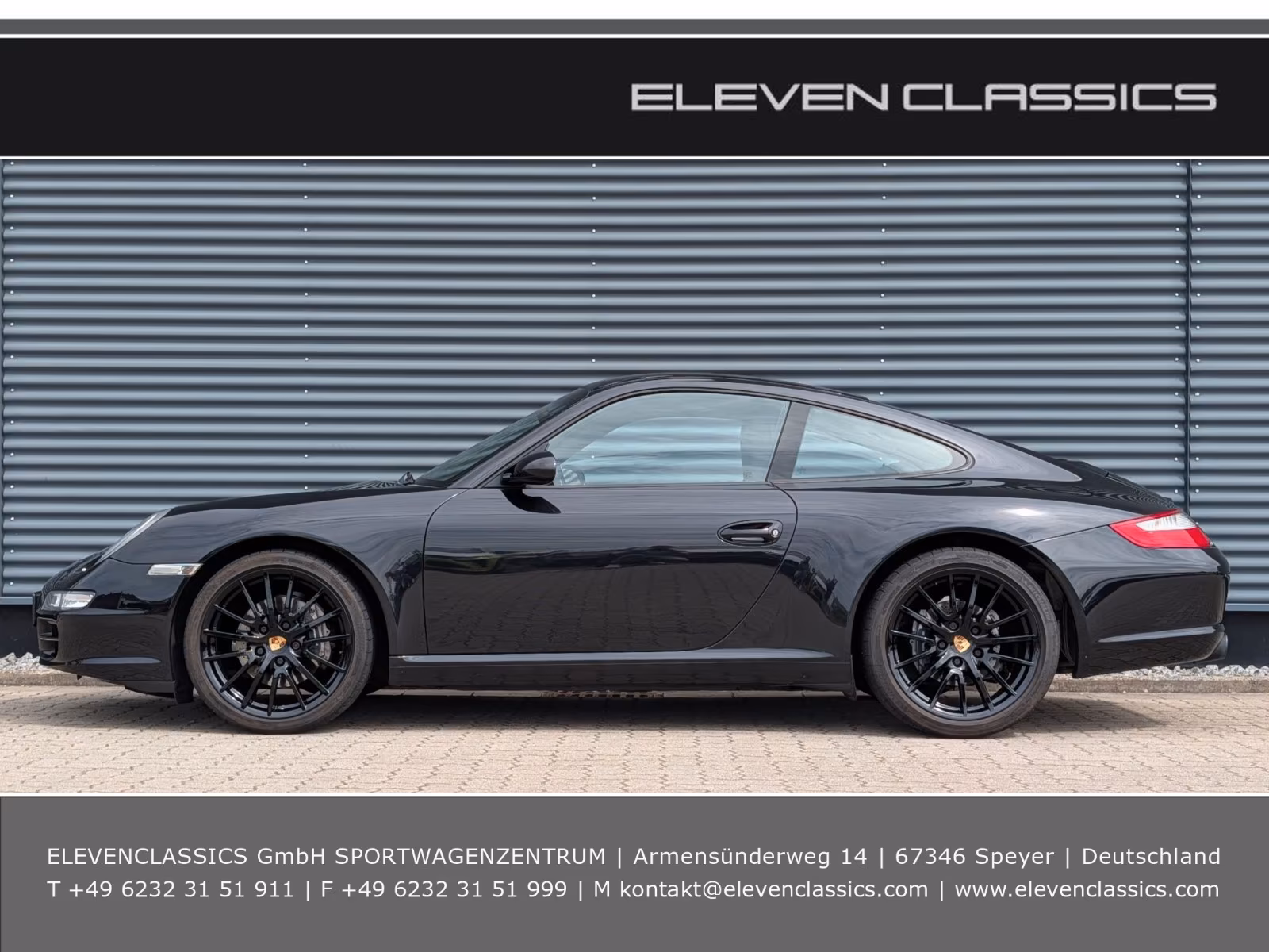 Porsche Gebrauchtwagenangebot PORSCHE 997 CARRERA COUPE IN BASALTSCHWARZ