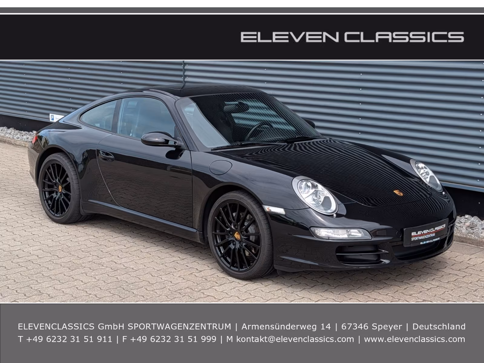 Porsche Gebrauchtwagenangebot PORSCHE 997 CARRERA COUPE IN BASALTSCHWARZ
