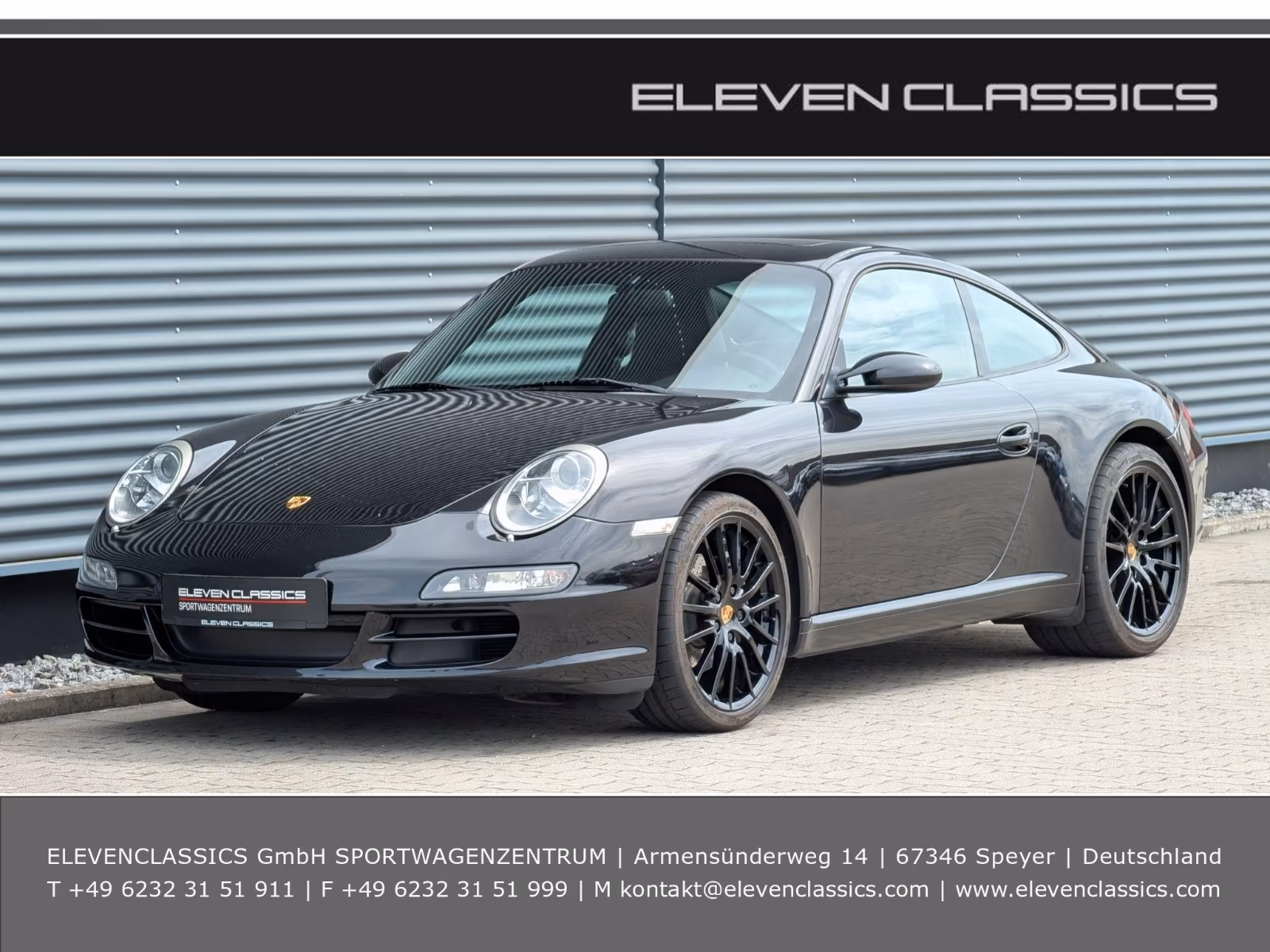 Porsche Gebrauchtwagenangebot PORSCHE 997 CARRERA COUPE IN BASALTSCHWARZ