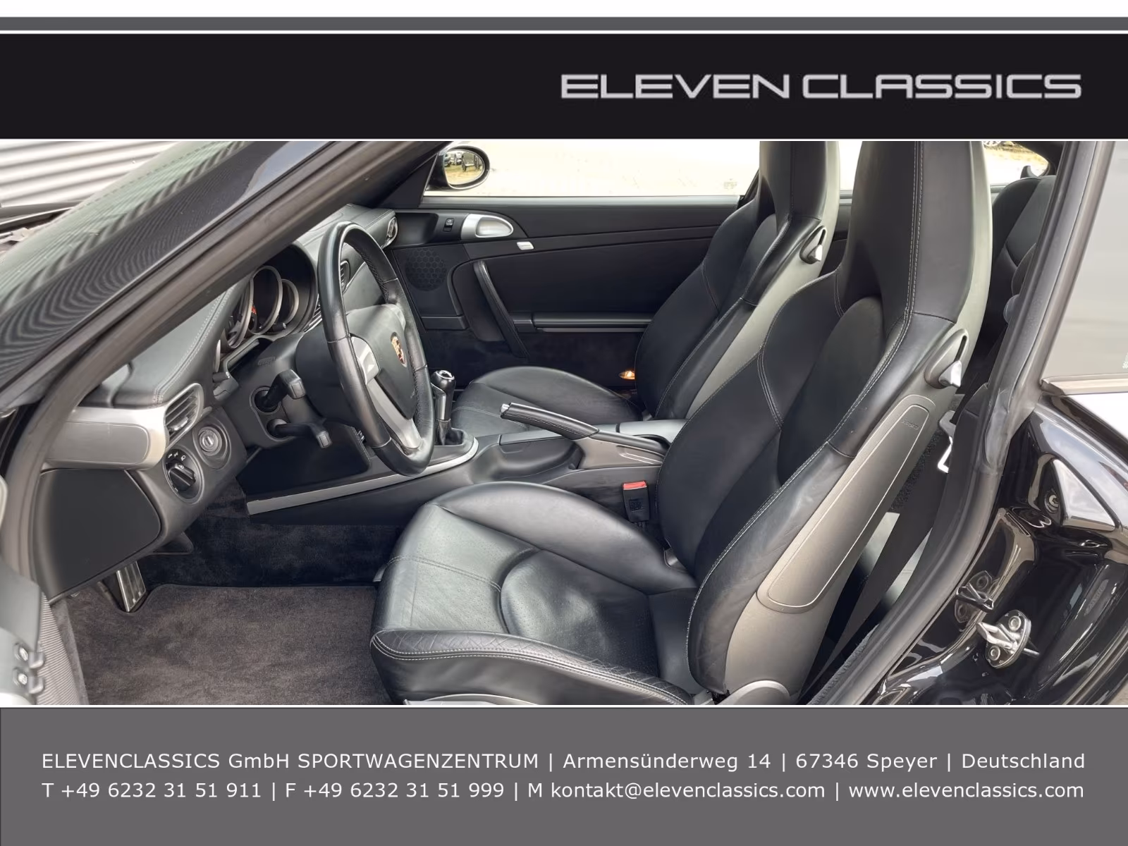 Porsche Gebrauchtwagenangebot PORSCHE 997 CARRERA COUPE IN BASALTSCHWARZ