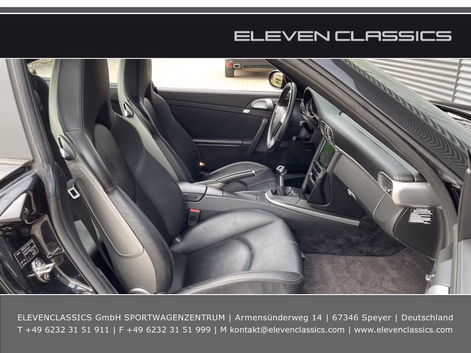 Porsche Gebrauchtwagenangebot PORSCHE 997 CARRERA COUPE IN BASALTSCHWARZ