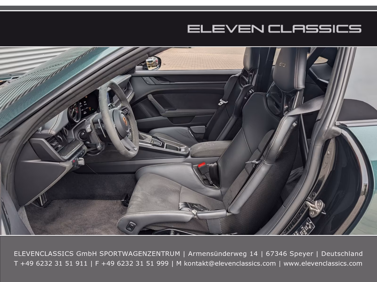 Porsche Gebrauchtwagenangebot PORSCHE 992 GT3 IN SCHWARZ - TOP GEPFLEGT
