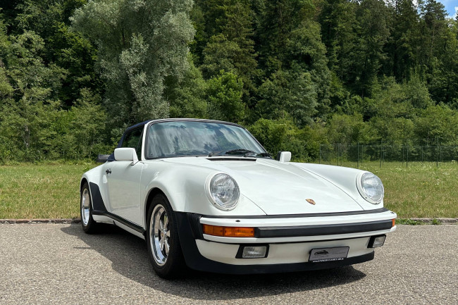 Porsche Gebrauchtwagenangebot PORSCHE 911 3,2L CARRERA WTL CABRIOLET IN GRANDPRIXWEISS