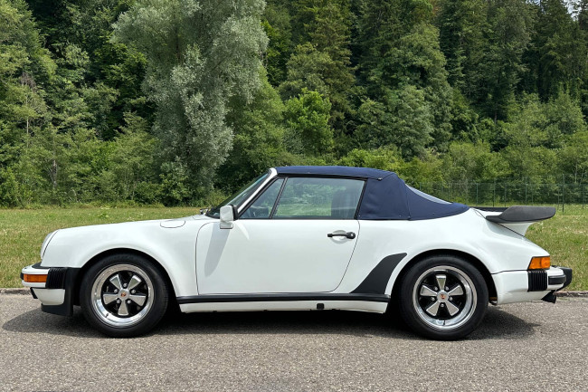 Porsche Gebrauchtwagenangebot PORSCHE 911 3,2L CARRERA WTL CABRIOLET IN GRANDPRIXWEISS