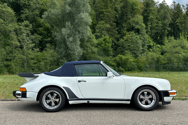 Porsche Gebrauchtwagenangebot PORSCHE 911 3,2L CARRERA WTL CABRIOLET IN GRANDPRIXWEISS