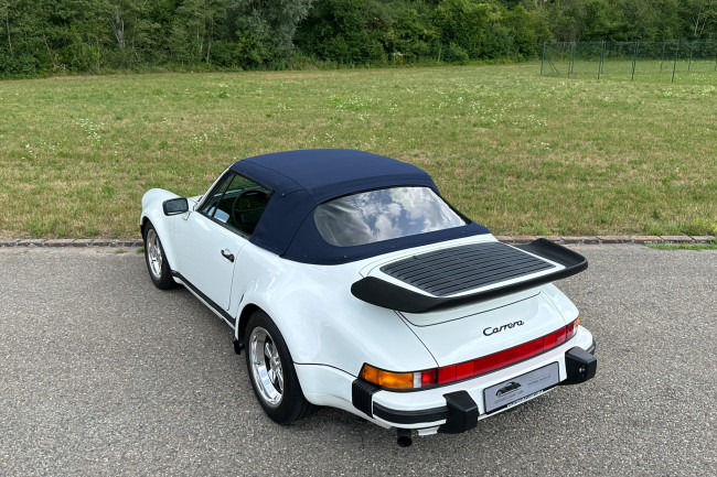 Porsche Gebrauchtwagenangebot PORSCHE 911 3,2L CARRERA WTL CABRIOLET IN GRANDPRIXWEISS