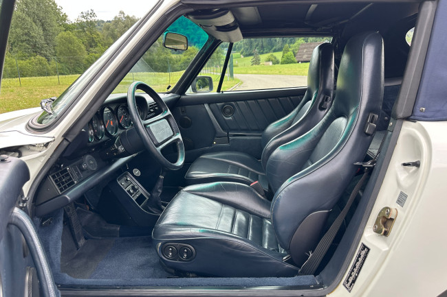 Porsche Gebrauchtwagenangebot PORSCHE 911 3,2L CARRERA WTL CABRIOLET IN GRANDPRIXWEISS