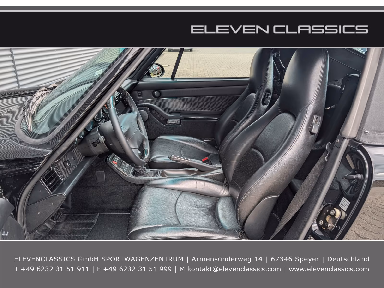 Porsche Gebrauchtwagenangebot PORSCHE 993 CARRERA 4 CABRIOLET IN SCHWARZ