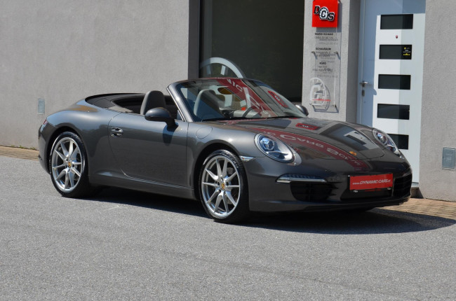 PORSCHE 991 CARRERA CABRIOLET IN ACHATGRAU