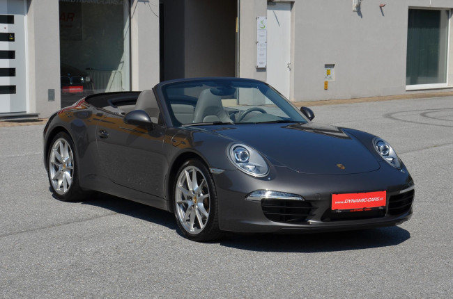Porsche Gebrauchtwagenangebot PORSCHE 991 CARRERA CABRIOLET IN ACHATGRAU