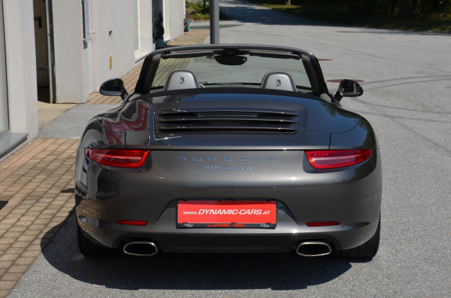 Porsche Gebrauchtwagenangebot PORSCHE 991 CARRERA CABRIOLET IN ACHATGRAU