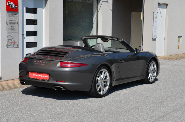 Porsche Gebrauchtwagenangebot PORSCHE 991 CARRERA CABRIOLET IN ACHATGRAU