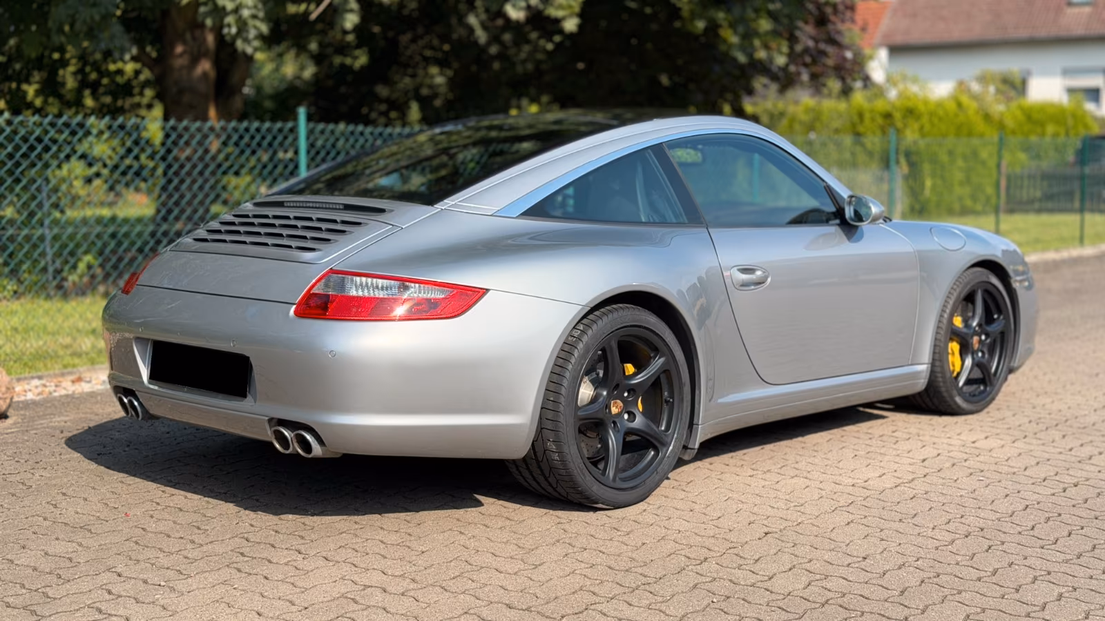 Porsche Gebrauchtwagenangebot PORSCHE 997 4S TARGA - 2 FAHRZEUGHALTER, SILBER