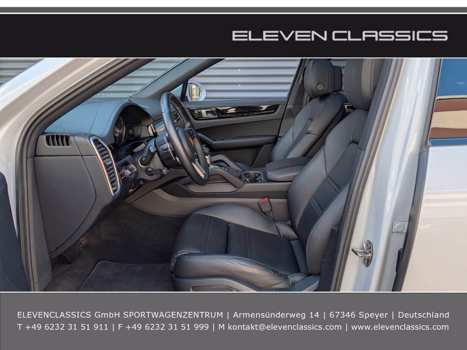 Porsche Gebrauchtwagenangebot PORSCHE CAYENNE COUPE IN WEISS - 1. HAND, PANORAMA-DACH