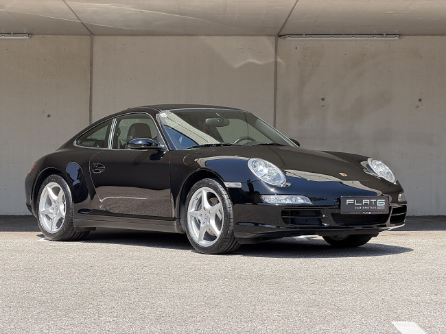 Porsche Gebrauchtwagenangebot PORSCHE 997.1 CARRERA 4 COUPE IN SCHWARZ, TIPTRONIC