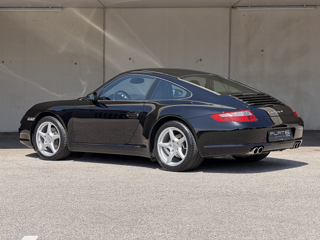 Porsche Gebrauchtwagenangebot PORSCHE 997.1 CARRERA 4 COUPE IN SCHWARZ, TIPTRONIC