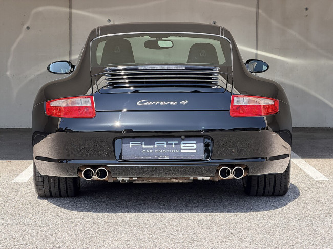 Porsche Gebrauchtwagenangebot PORSCHE 997.1 CARRERA 4 COUPE IN SCHWARZ, TIPTRONIC