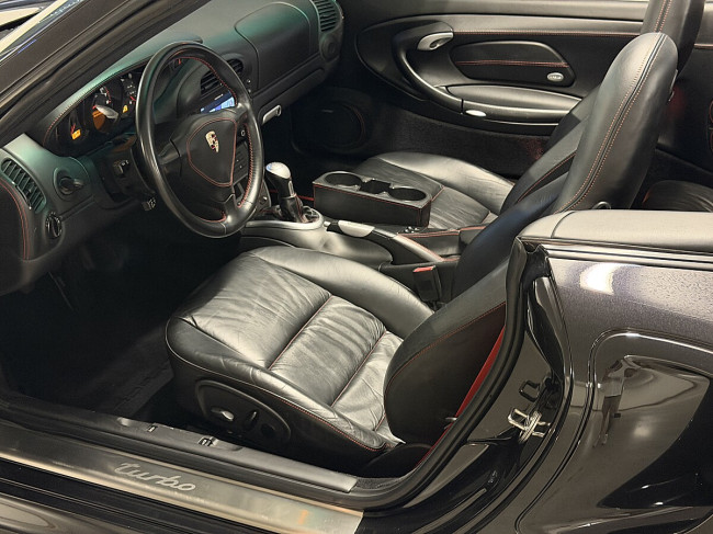 Porsche Gebrauchtwagenangebot PORSCHE 996 TURBO COUPE - BLACK MAGIC PERLEFFEKT