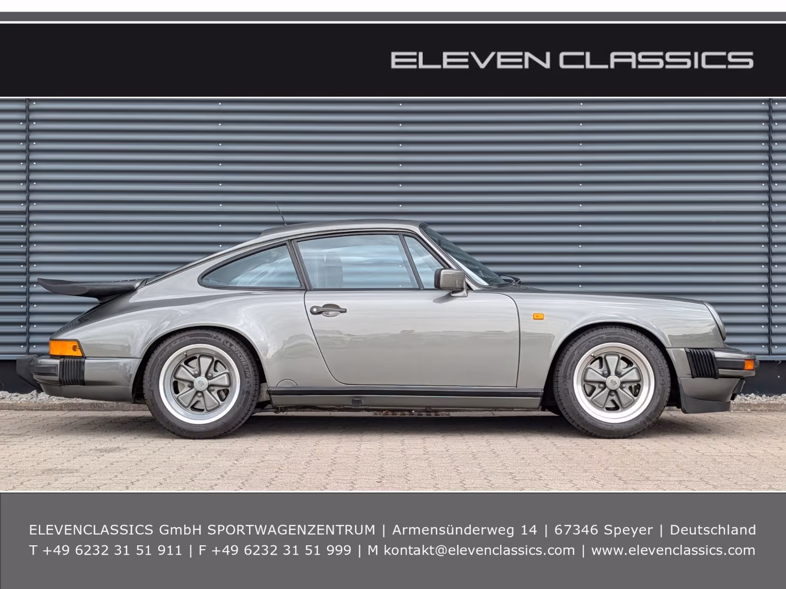 Porsche Gebrauchtwagenangebot PORSCHE 911 CARRERA 3.2L COUPE IN FELSENGRÜN