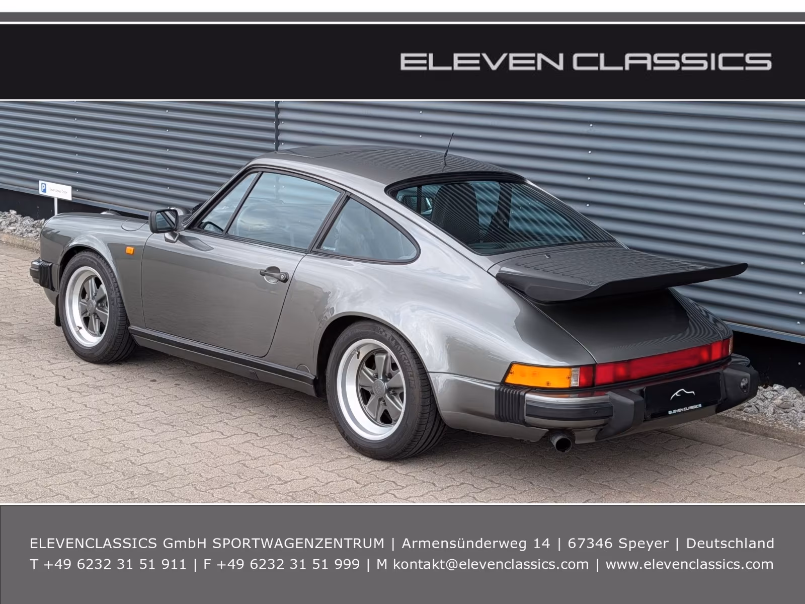 Porsche Gebrauchtwagenangebot PORSCHE 911 CARRERA 3.2L COUPE IN FELSENGRÜN