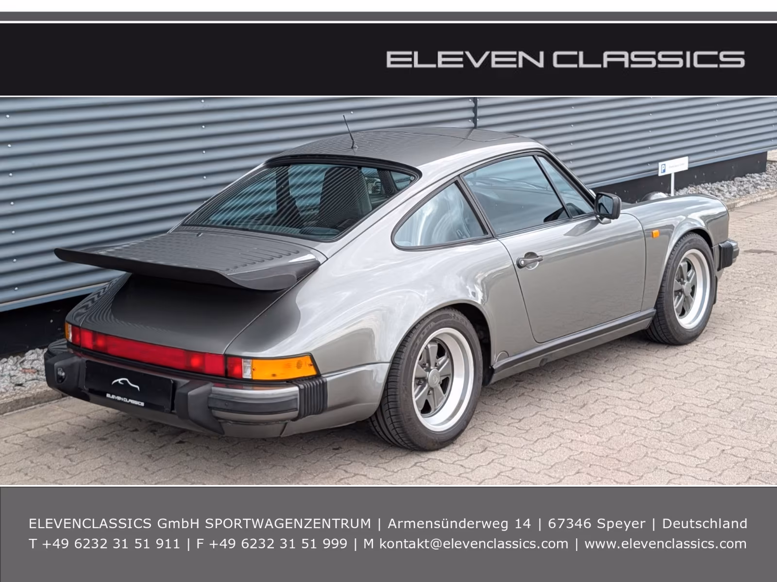 Porsche Gebrauchtwagenangebot PORSCHE 911 CARRERA 3.2L COUPE IN FELSENGRÜN
