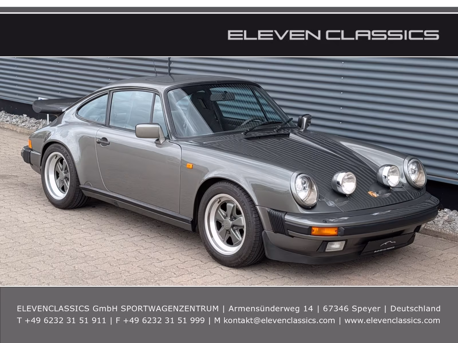 Porsche Gebrauchtwagenangebot PORSCHE 911 CARRERA 3.2L COUPE IN FELSENGRÜN