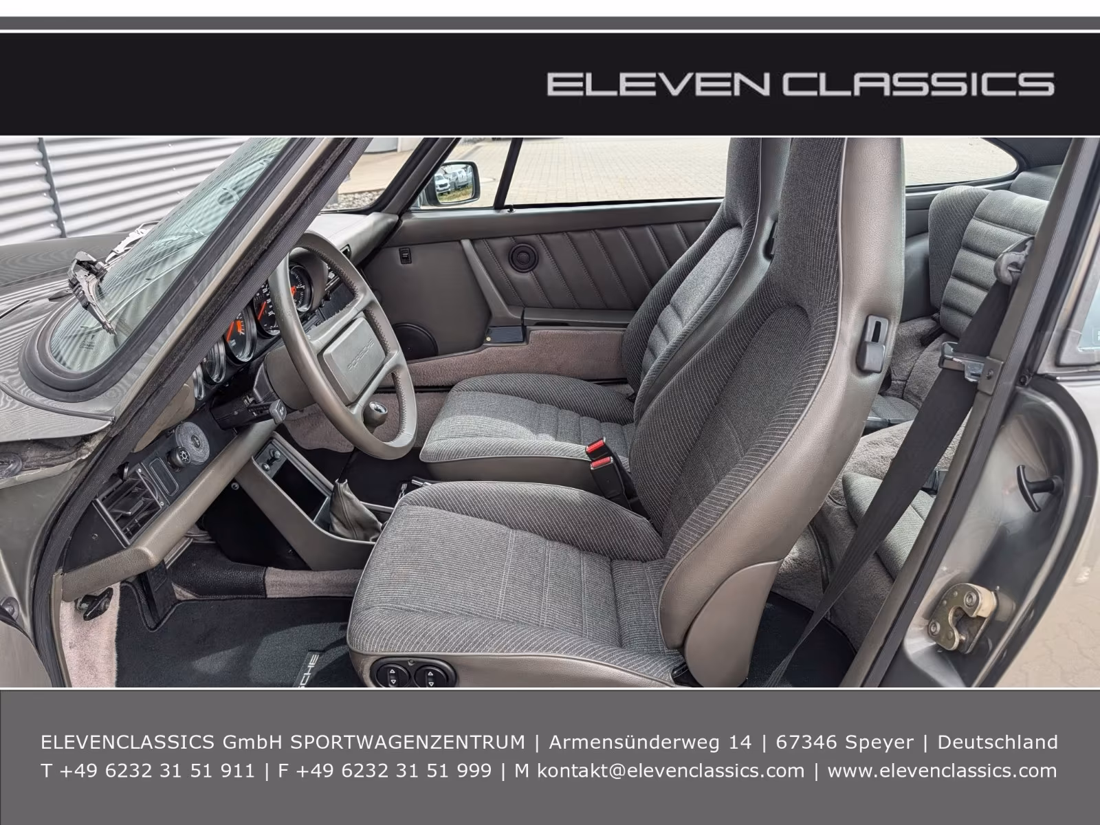 Porsche Gebrauchtwagenangebot PORSCHE 911 CARRERA 3.2L COUPE IN FELSENGRÜN