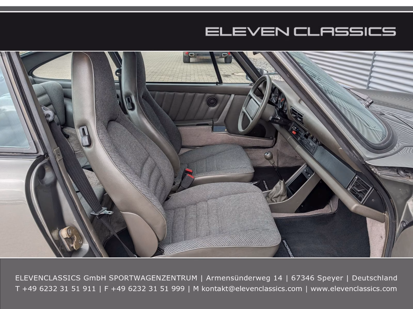 Porsche Gebrauchtwagenangebot PORSCHE 911 CARRERA 3.2L COUPE IN FELSENGRÜN