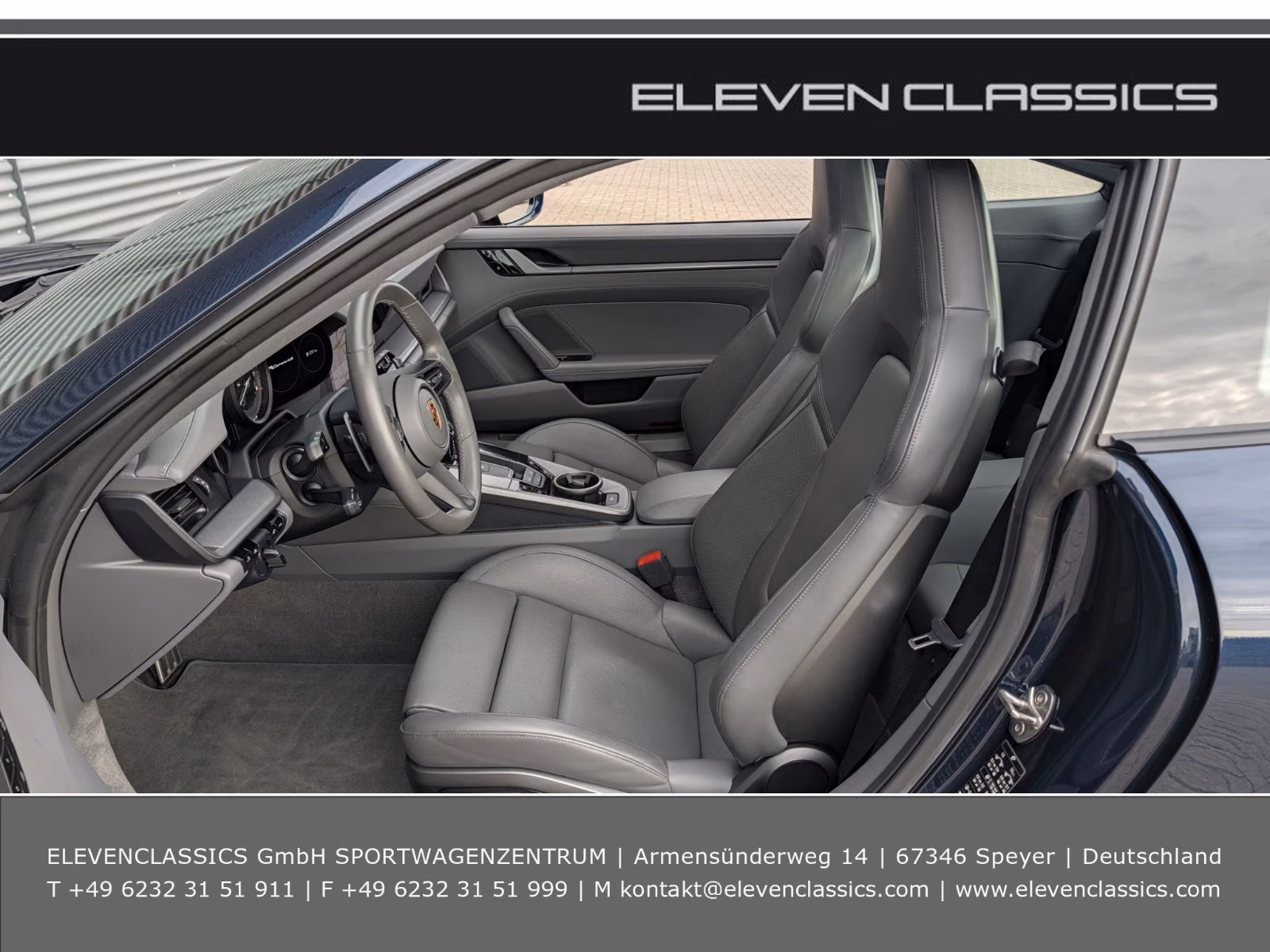 Porsche Gebrauchtwagenangebot PORSCHE 992 CARRERA 4S COUPE - 1. HAND, NACHTBLAU