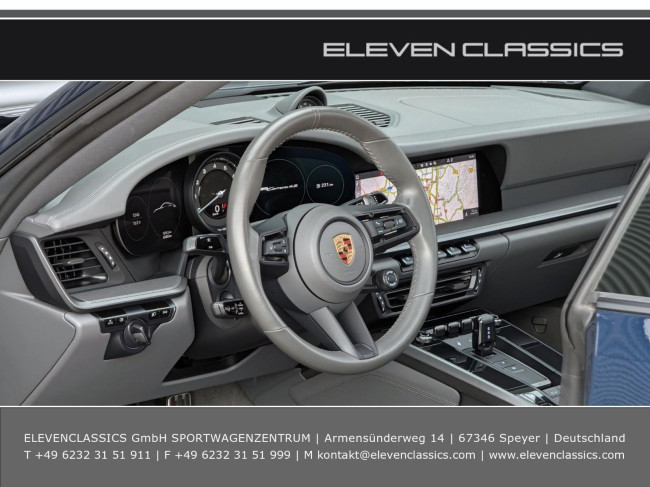 Porsche Gebrauchtwagenangebot PORSCHE 992 CARRERA 4S COUPE - 1. HAND, NACHTBLAU