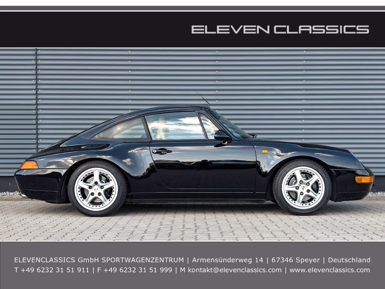 Porsche Gebrauchtwagenangebot PORSCHE 993 TARGA IN SCHWARZ (A1)