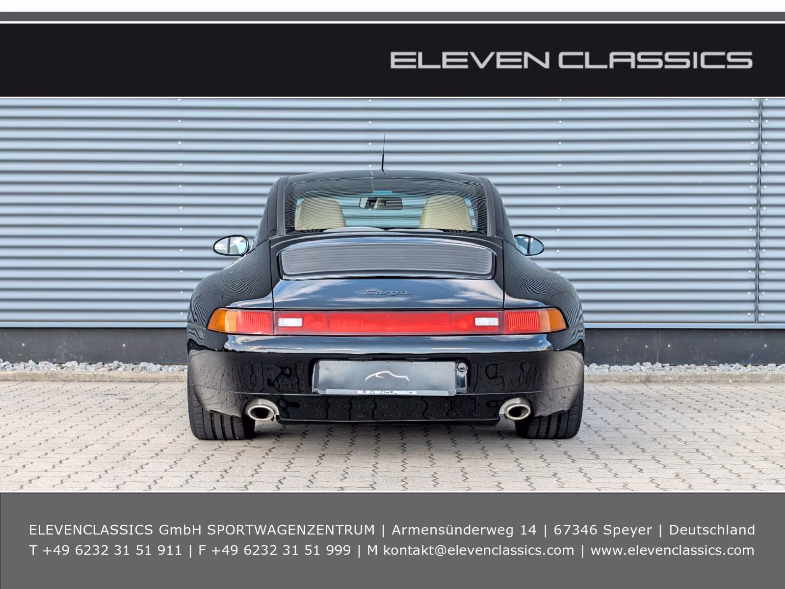 Porsche Gebrauchtwagenangebot PORSCHE 993 TARGA IN SCHWARZ (A1)
