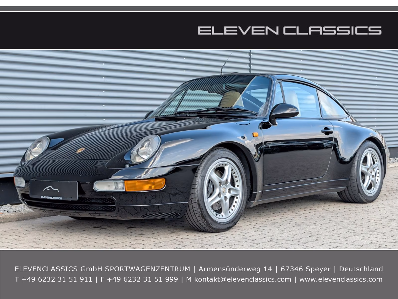 Porsche Gebrauchtwagenangebot PORSCHE 993 TARGA IN SCHWARZ (A1)