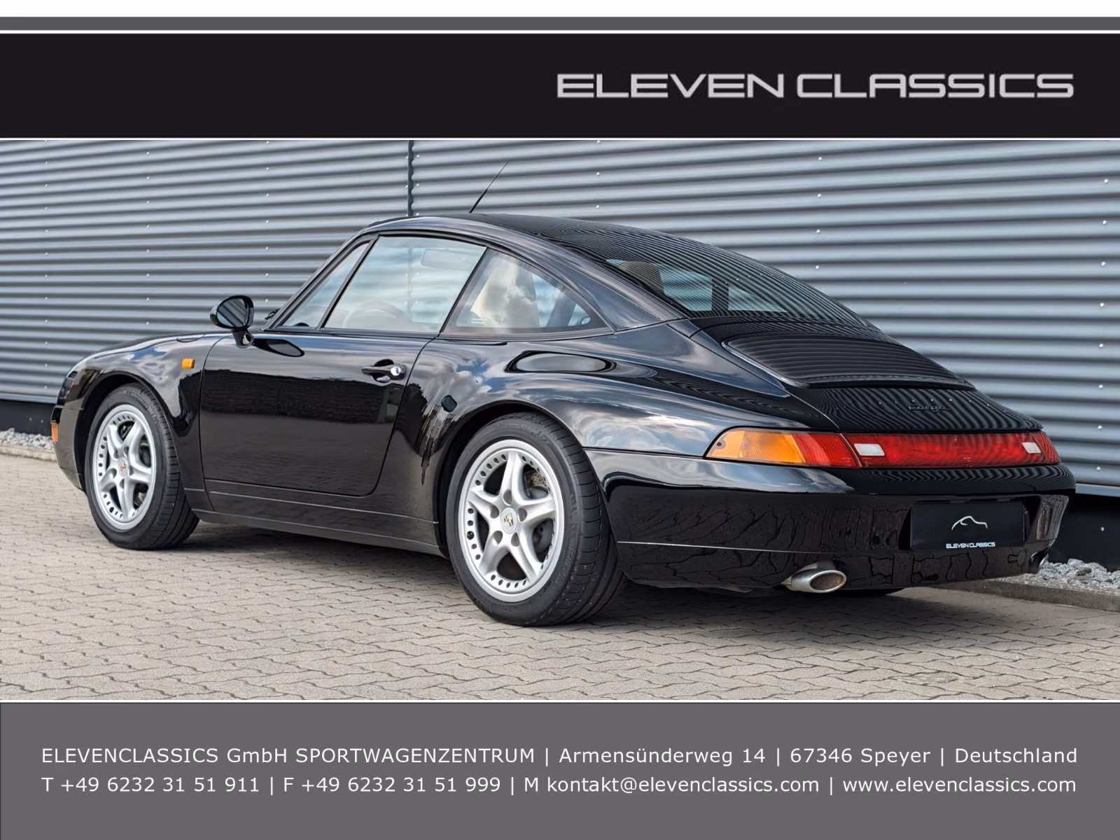 Porsche Gebrauchtwagenangebot PORSCHE 993 TARGA IN SCHWARZ (A1)