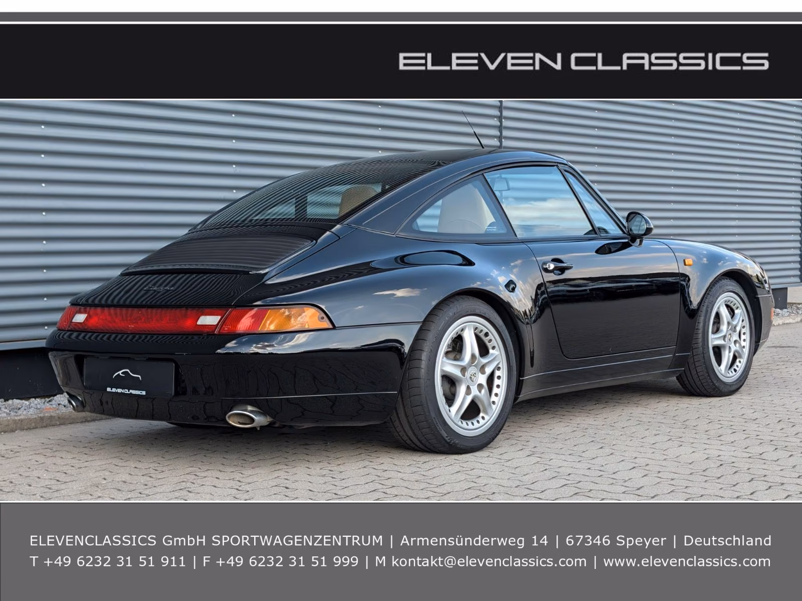 Porsche Gebrauchtwagenangebot PORSCHE 993 TARGA IN SCHWARZ (A1)